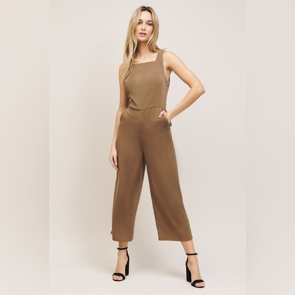 Dynamite Dakota Tie Back Jumpsuit XL - Picture 2 of 15